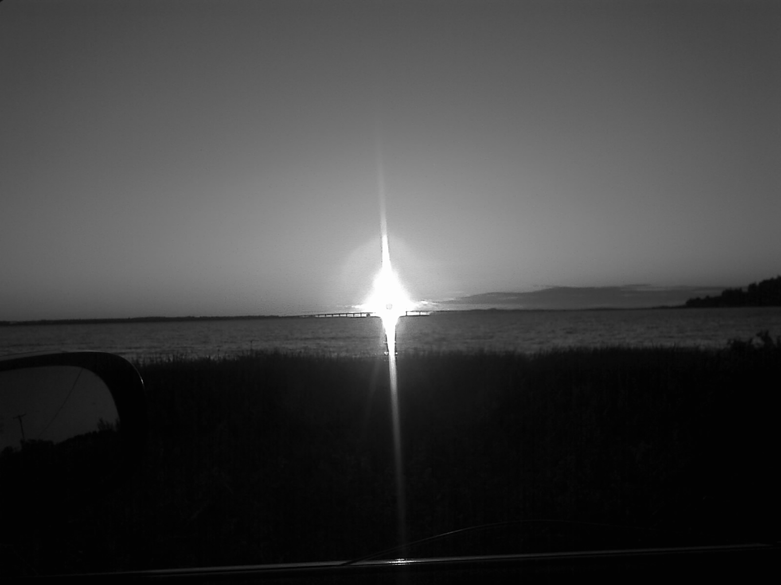 The Bay in astoria at sunset